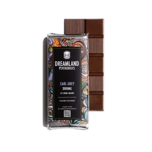 Dreamland Psychedelics Earl Grey Psilocybin Chocolate Bar